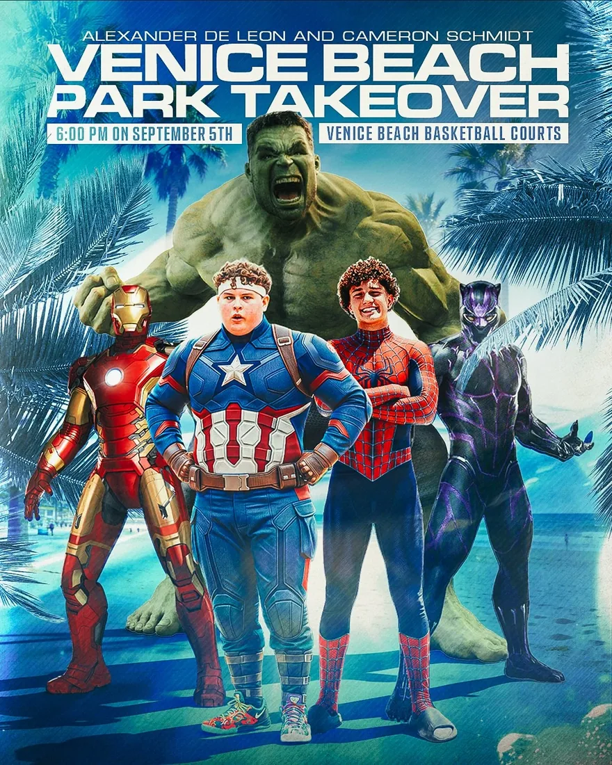 Venice Beach Park Takeover