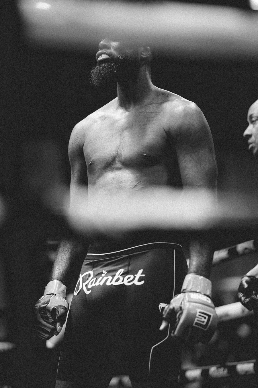 Lance Stephenson between the ropes